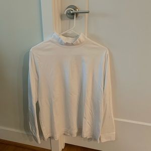 Land’s End Mock Neck Long Sleeve T-Shirt